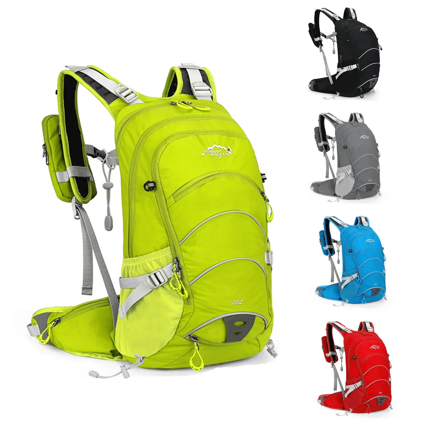 Mountaineering Backpack 20 Liters Men'S and Women'S Outdoor Sports Bag Waterproof Camping Hiking Bag