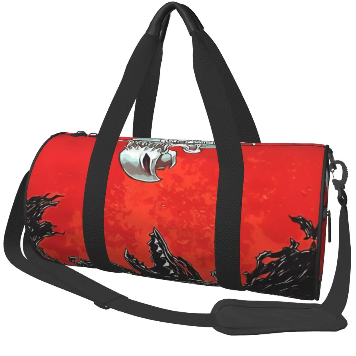 Gym Bag Japanese Anime Bereserk Sports Bag with Shoes Men'S Waterproof Custom Handbag Graphic Swimming Fitness Bag