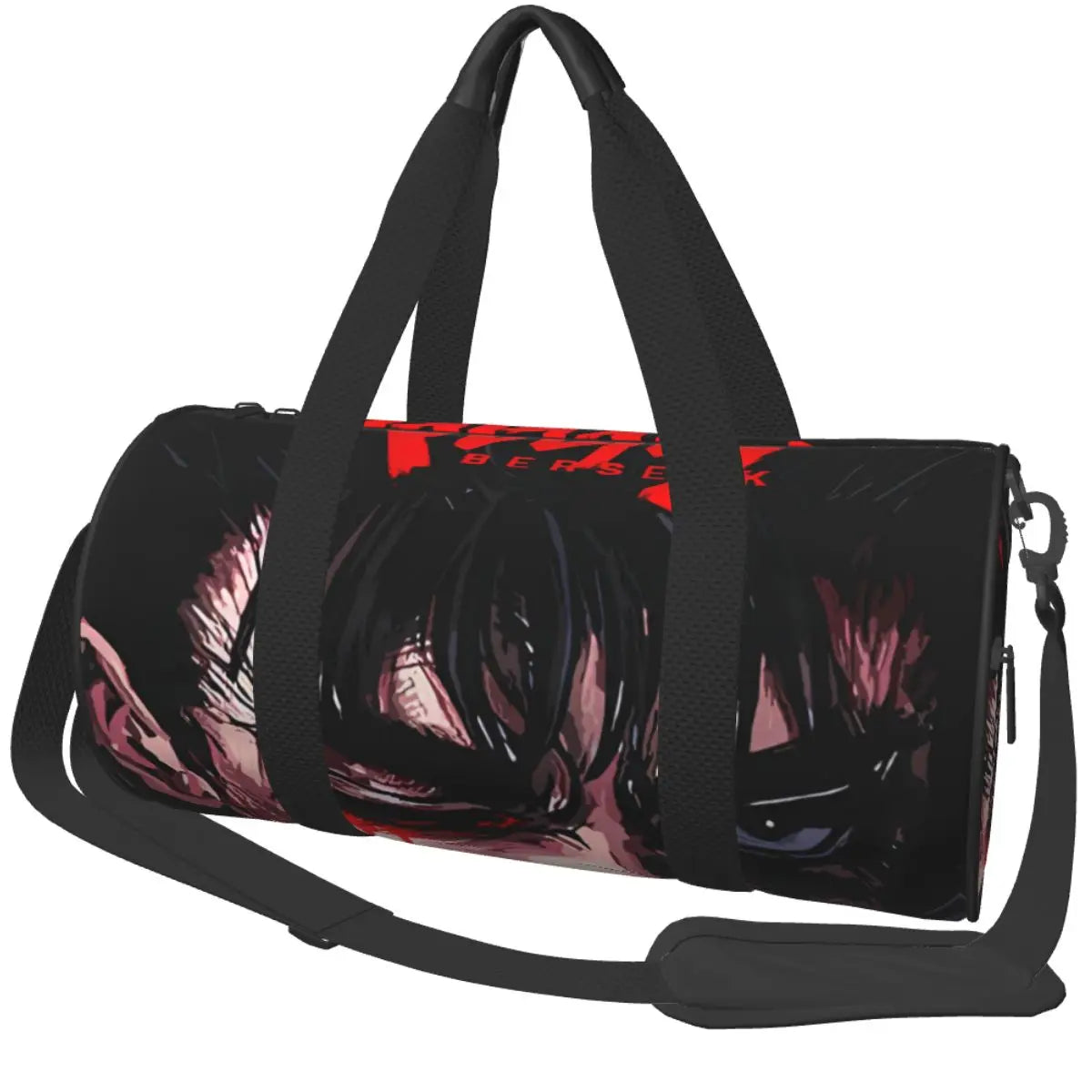 Gym Bag Japanese Anime Bereserk Sports Bag with Shoes Men'S Waterproof Custom Handbag Graphic Swimming Fitness Bag